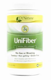 Fiber Supplement UniFiber® Unflavored Powder 8.4 oz. 80% Strength Powdered Cellulose