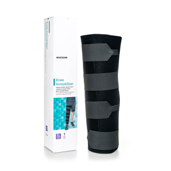 Knee Immobilizer McKesson X-Large Up to 36 Inch Thigh Circumference 20 Inch Length Left or Right Knee