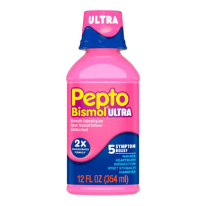 Anti-Diarrheal Pepto Bismol® 262 mg Strength Liquid 12 oz.