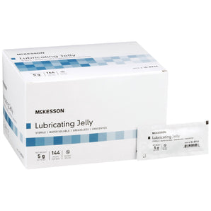 Lubricating Jelly McKesson 5 Gram Individual Packet Sterile