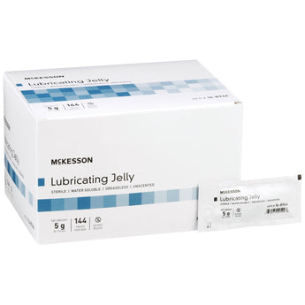 Lubricating Jelly McKesson 5 Gram Individual Packet Sterile