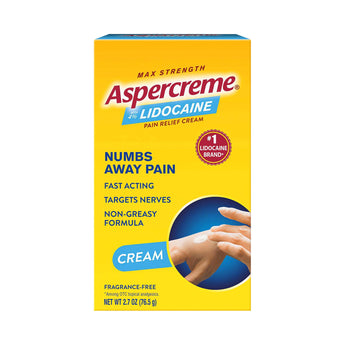 Topical Pain Relief Aspercreme® 4% Strength Lidocaine Cream 2.7 oz.