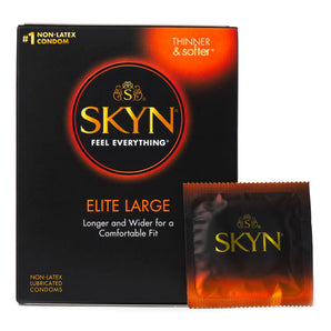 Condom SKYN® Elite Lubricated Large 1,008 Per Case