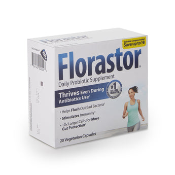 Probiotic Dietary Supplement Florastor® 20 per Box Capsule