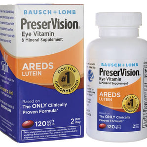 Multivitamin Supplement PreserVision® Ascorbic Acid / Vitamin E / Zinc 200 IU - 226 mg - 34.8 mg Strength Softgel 120 per Bottle