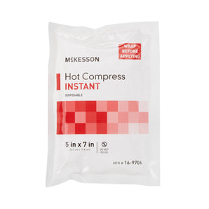 McKesson Hot Pack, Instant Chemical Activation, General Purpose, 5 x 7 Inch 5 X 7 Inch