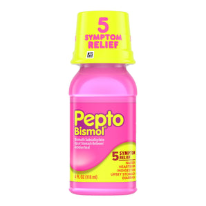 Anti-Diarrheal Pepto Bismol® 262 mg Strength Liquid 4 oz.