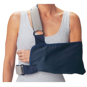 Shoulder Immobilizer Cinch-Lock™ Medium Cotton / Poly / Foam Contact Closure Left or Right Arm
