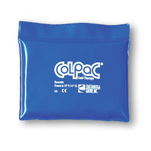 ColPac® Cold Therapy, Blue Vinyl, Quarter Size 5 1/2 X 7 1/2 Inch