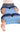 Hip Abduction Pillow DonJoy® One Size Fits Most Hook and Loop Strap Closure Left or Right Hip