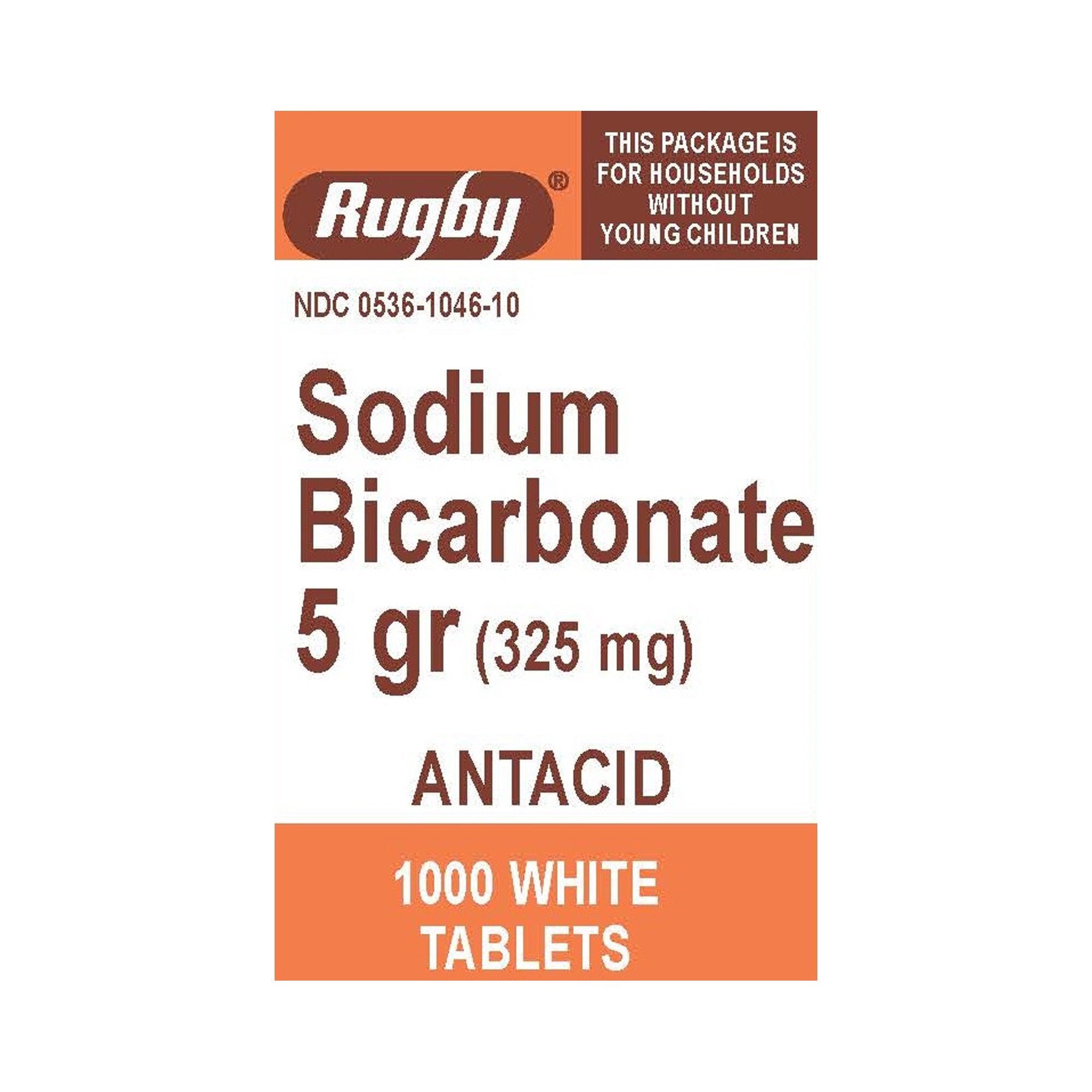 Antacid Major® 325 mg Strength Tablet 1000 per Bottle