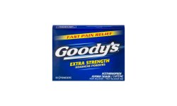 Pain Relief Goody's® Extra Strength 260 mg - 520 mg - 32.5 mg Strength Acetaminophen / Aspirin / Caffeine Powder 50 per Box