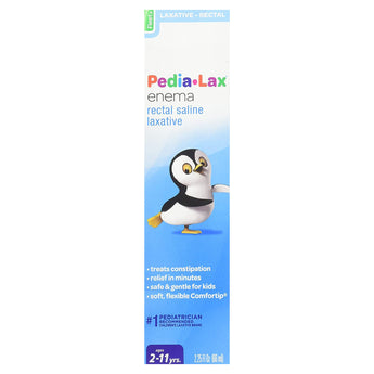 Enema Pedia-Lax® 2.25 oz. 19 Gram - 7 Gram Strength Monobasic Sodium Phosphate / Dibasic Sodium Phosphate