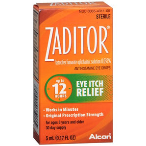 Allergy Eye Relief Zaditor® 0.17 oz. Eye Drops
