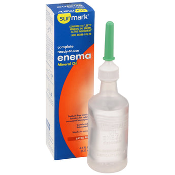 Enema sunmark® 4.5 oz. 100% Strength Mineral Oil USP
