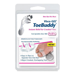 Toe Spacer Visco-GEL® Toe Buddy One Size fits Most Pull-On Toe