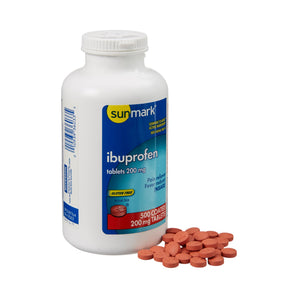 Pain Relief sunmark® 200 mg Strength Ibuprofen Tablet 500 per Bottle