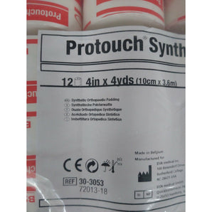 Protouch® Synthetic White Undercast Cast Padding, 4 Inch x 4 Yard