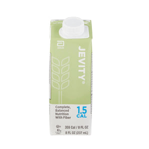Tube Feeding Formula Jevity® 1.5 Cal with Fiber Unflavored Liquid 8 oz. Reclosable Carton