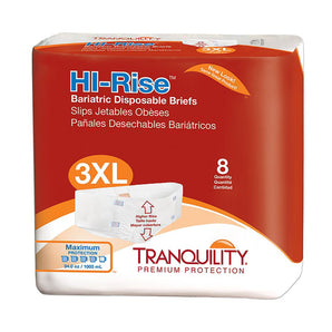 Tranquility® HI-Rise™ Maximum Absorbency Bariatric Incontinence Brief