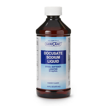 Stool Softener McKesson Brand Liquid 16 oz. 50 mg / 5 mL Strength Docusate Sodium