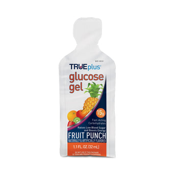 Glucose Supplement TRUEplus™ 1.1 oz. Gel Fruit Punch Flavor