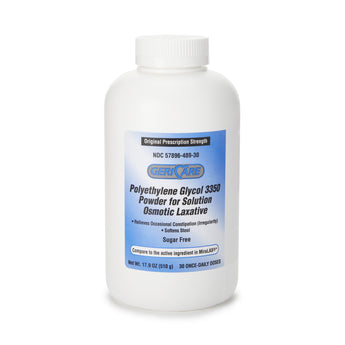 Laxative Geri-Care® Powder 17.9 oz. Polyethylene Glycol 3350